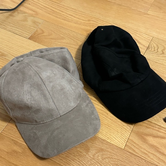 Suede baseball hats - Picture 2 of 2